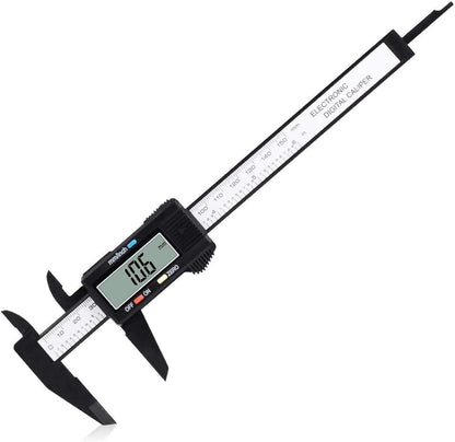 Digital Caliper, Adoric 0-6" Calipers Measuring Tool - Electronic Micrometer Caliper with Large LCD Screen, Auto-off Feature, Inch and Millimeter Conversion