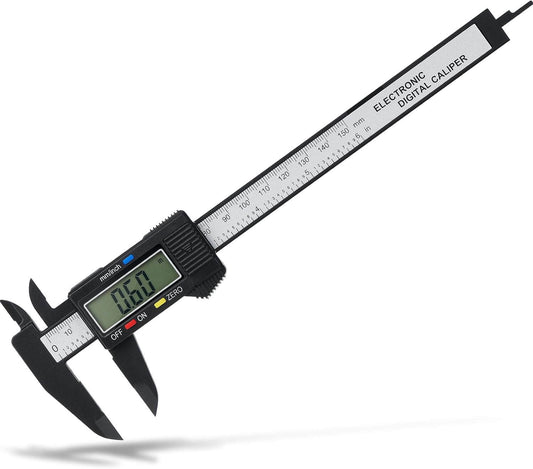 Digital Caliper, Adoric 0-6" Calipers Measuring Tool - Electronic Micrometer Caliper with Large LCD Screen, Auto-off Feature, Inch and Millimeter Conversion